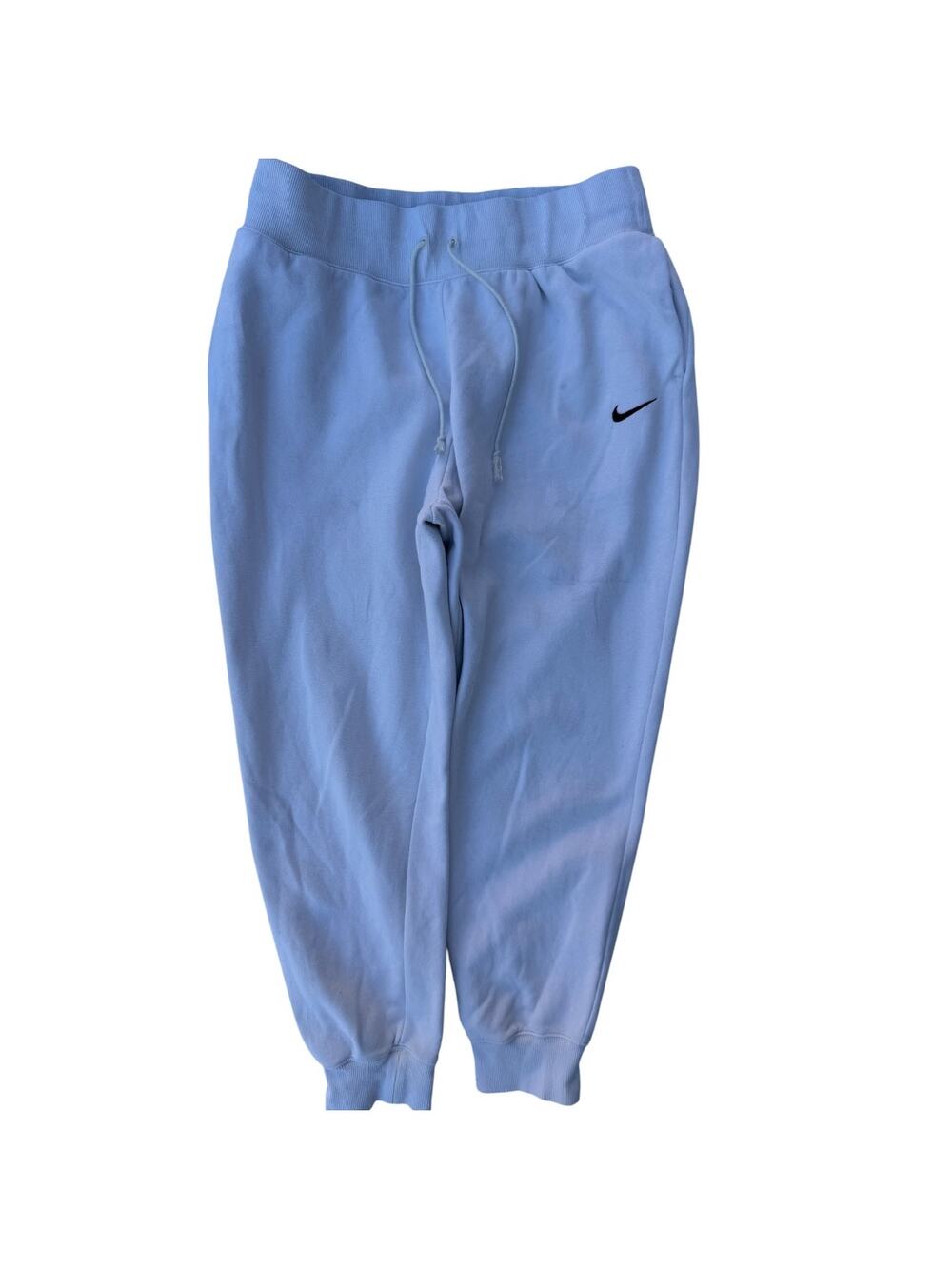 Nike Sweatpants Mens XL White Joggers Swoosh Fleece Lounge Athletic